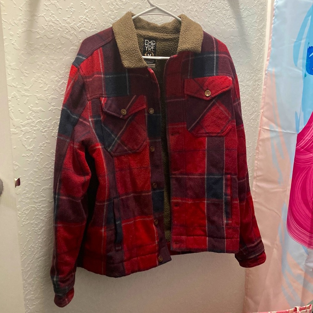 Empyre red flannel jacket